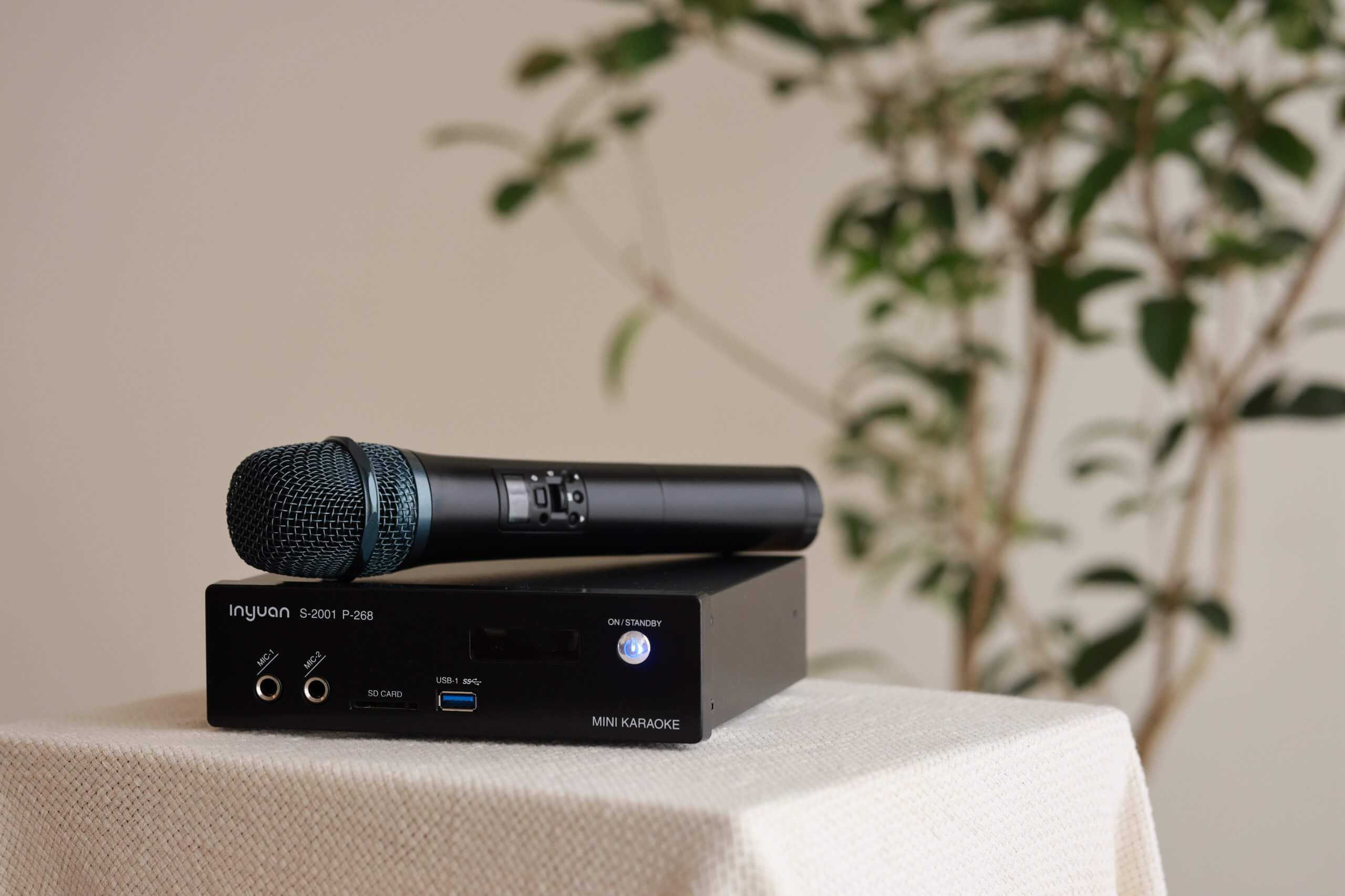 【音圓】迷你型卡拉OK伴唱機 S-2001 P-268 車用卡拉 原廠加碼送好禮 2TB硬碟