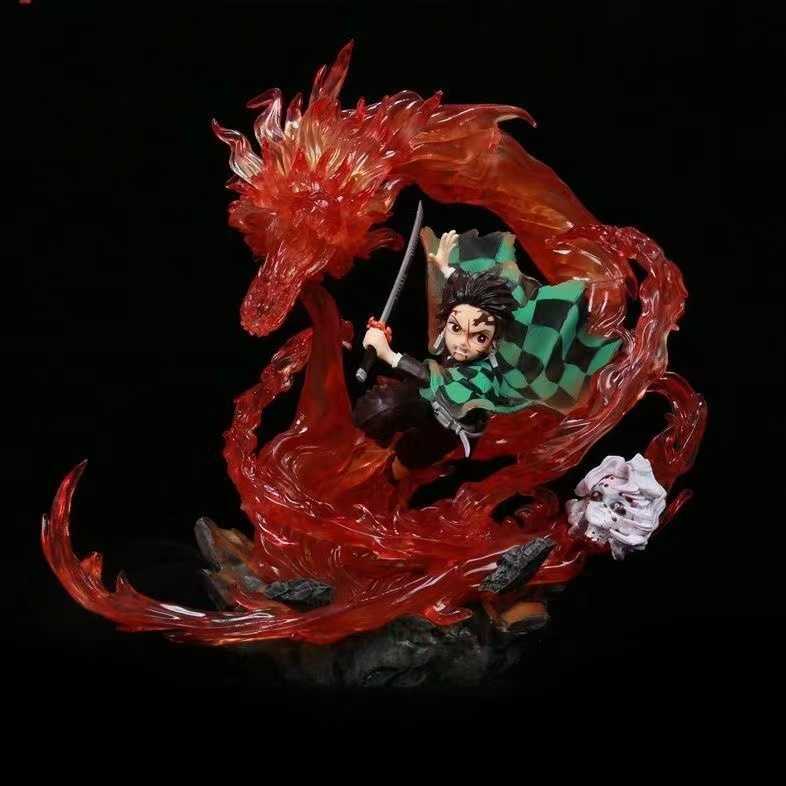 鬼滅之刃簡刻Fantasy幻想屋炭治郎鬼滅之刃竈門炭治郎雕像手辦