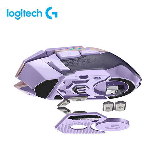 Logitech 羅技 G502 Lightspeed 無線遊戲滑鼠 紫原價3490【指定滿額抽】