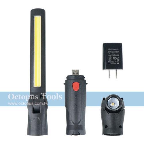 Octopus尚卓 LED充電式二合一照明燈（434.9001）