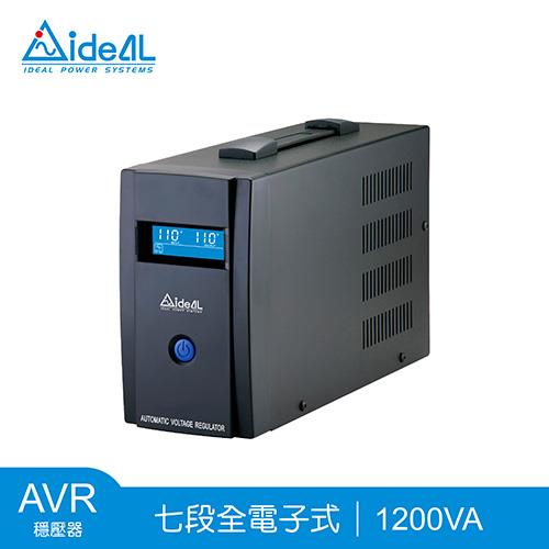 愛迪歐IDEAL 1200VA 穩壓器 IPT Pro-1200L(1200VA/720W)