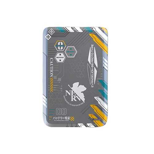 MagCell X EVANGELION 新世紀福音戰士 超薄磁吸式無線行動電源 5000mAh-零號機裝甲