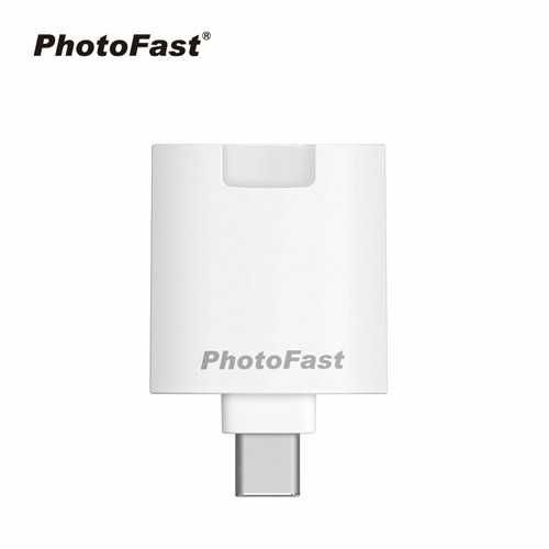 Photofast PhotoCube 二代直插PD Slim 雙用備份方塊-白色
