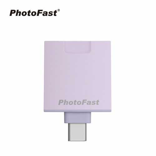 Photofast PhotoCube 二代直插PD Slim 雙用備份方塊-紫色