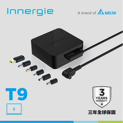 台達Innergie T9 90瓦 筆電變壓/充電器原價1290(省200)