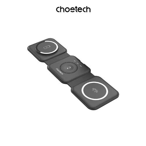 Choetech Magnetic 三合一 摺疊無線充電器 T588-F