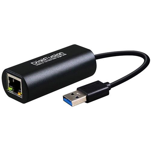 伽利略 USB3.0 Giga Lan 網路卡 鋁合金(黑) AU3HDVB