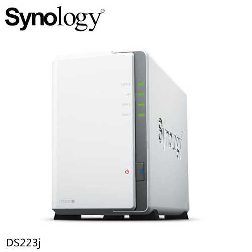 Synology 群暉科技 DiskStation DS223j 網路儲存伺服器