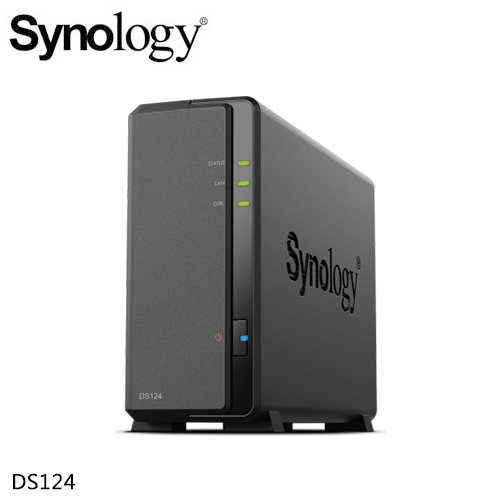 Synology 群暉科技 DS124 網路儲存伺服器