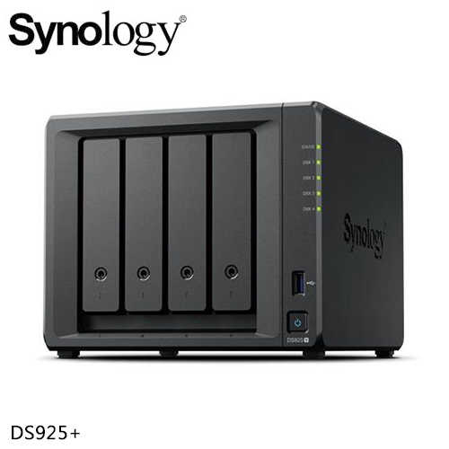 Synology 群暉科技 DS925+ 網路儲存伺服器