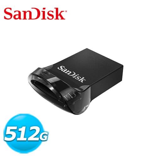 SanDisk Ultra Fit USB 3.1 CZ430 512GB 隨身碟