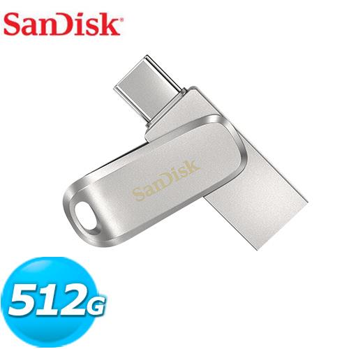 Sandisk 512G隨身碟 SDDDC4/Ultra USB Type C+A雙用