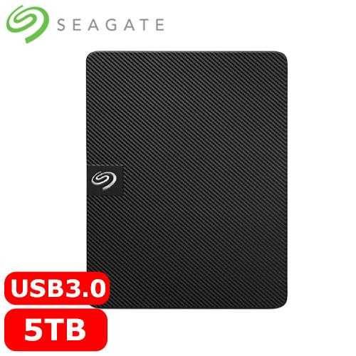 Seagate希捷 新黑鑽 5TB 2.5吋行動硬碟 (STKM5000400) 2021升級款