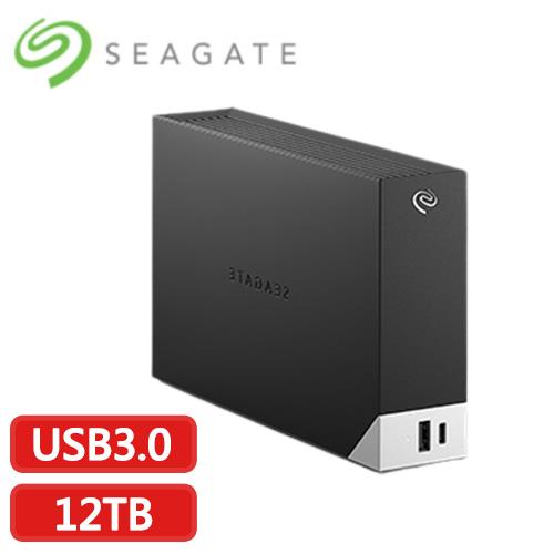 Seagate One Touch Hub 12TB 3.5吋外接硬碟(STLC12000400)