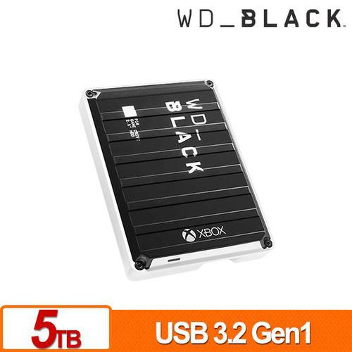 WD 黑標 P10 Game Drive for Xbox 5TB 2.5吋行動硬碟