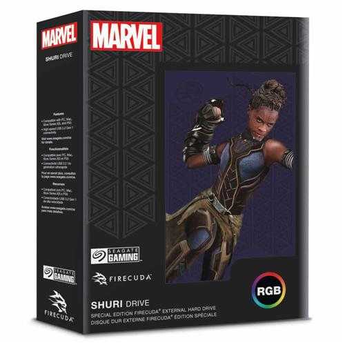 Seagate 瓦干達萬歲-舒莉限量版 FireCuda Gaming 2TB 2.5吋行動硬碟 (STLX2000402)