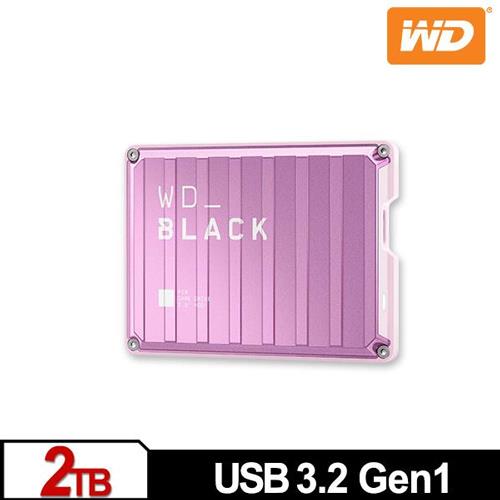 WD威騰 黑標 P10 Game Drive 2TB (粉紅特仕版) 2.5吋行動硬碟