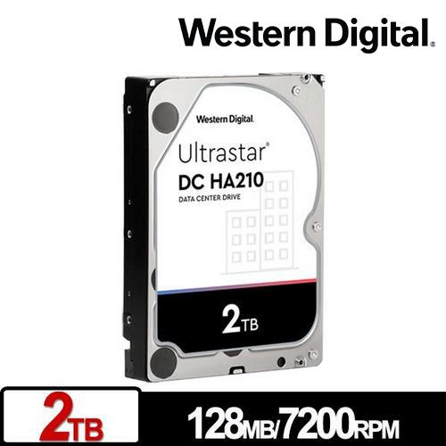 WD 威騰 Ultrastar DC HA210 2TB 3.5吋企業級硬碟