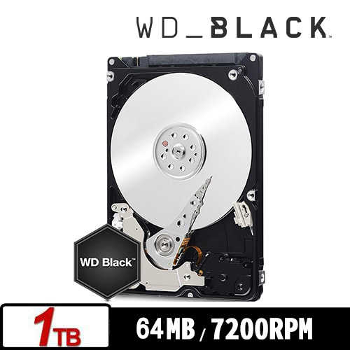 WD 威騰 2.5吋 1TB(7mm)  WD10SPSX 【黑標】SATA硬碟