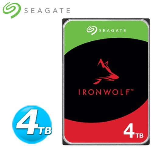 Seagate 3.5吋 4TB IronWolf NAS專用硬碟 (ST4000VN006)
