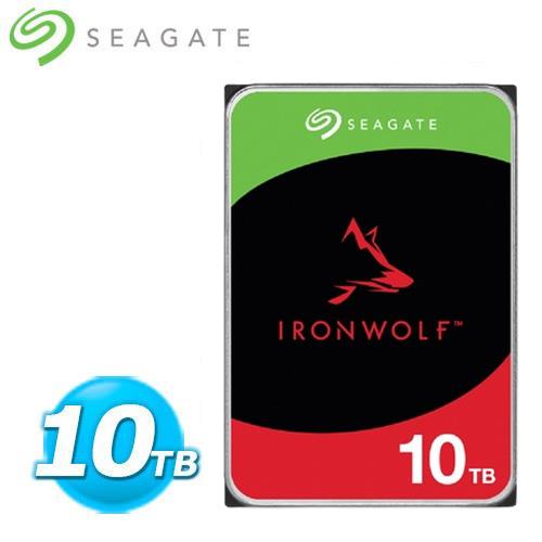Seagate 3.5吋 10TB IronWolf NAS硬碟(ST10000VN000)