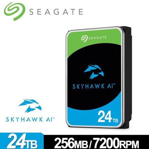 Seagate希捷 監控鷹AI SkyHawk AI 24TB 7200轉監控內接硬碟