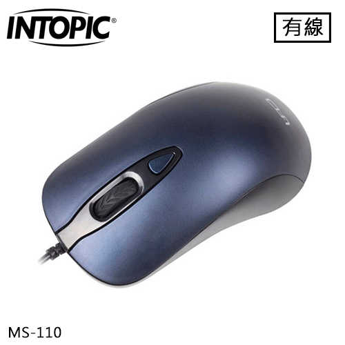 INTOPIC 廣鼎 UFO飛碟光學有線滑鼠 (MS-110)