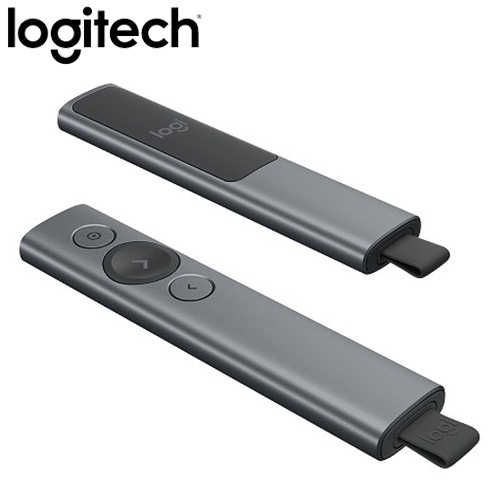 Logitech 羅技 Spotlight 簡報遙控器 質感灰送G小鼠墊(送完為止)