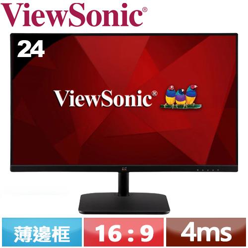 ViewSonic優派 24型 VA2432-MHD IPS 薄邊框螢幕