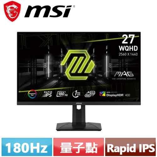 MSI微星 27型 MAG 274QRF QD E2 電競螢幕