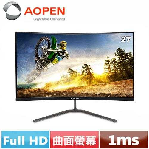 AOPEN 27型 27HC5R H 曲面顯示器原價3288(省200)