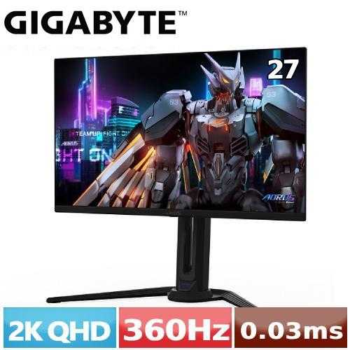 技嘉GIGABYTE 27型 AORUS FO27Q3 QD-OLED 2K USB-C 電競螢幕