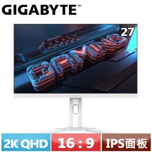 技嘉GIGABYTE 27型 M27QA ICE USB-C 電競螢幕