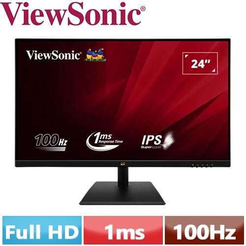 ViewSonic優派 24型 VA2436-H 護眼電腦螢幕