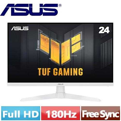 ASUS華碩 24型 TUF Gaming VG249Q3A-W 電競顯示器