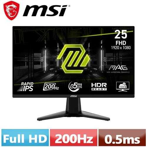 MSI微星 25型 MAG 255F E20 電競顯示器