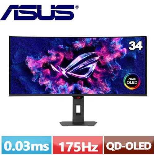 ASUS華碩 34型 ROG Strix OLED XG34WCDG 電競螢幕