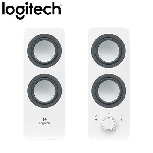 Logitech 羅技 Z200 2.0聲道 2件式 多媒體喇叭 白 【時尚簡約款】送G小鼠墊(送完為止)