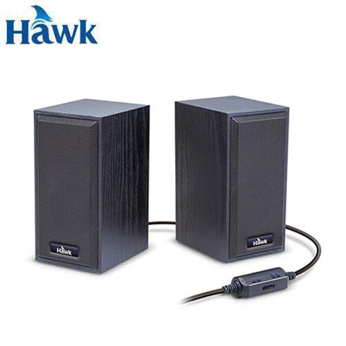 Hawk浩客 二件式木質喇叭 黑色 HGU206BK原價299(省50)