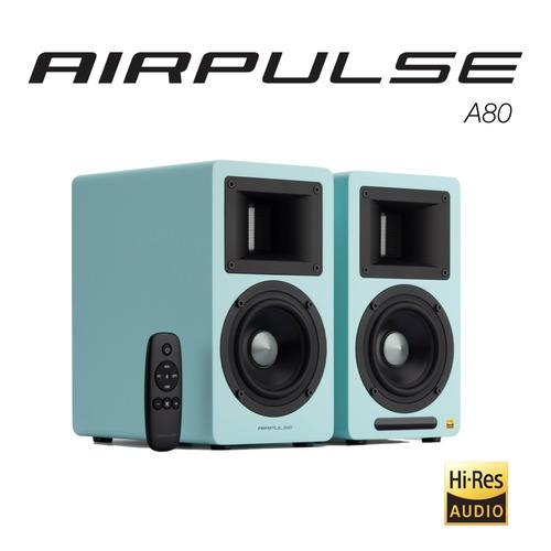 AIRPULSE A80 主動式喇叭(Tiffany 藍)