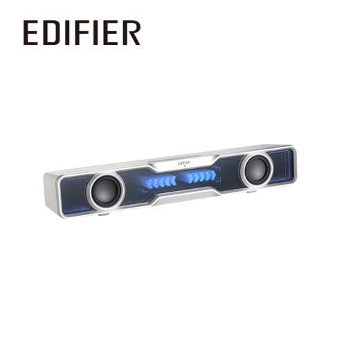 EDIFIER 潮酷『Bar』QS30 桌面藍牙聲霸 破曉白