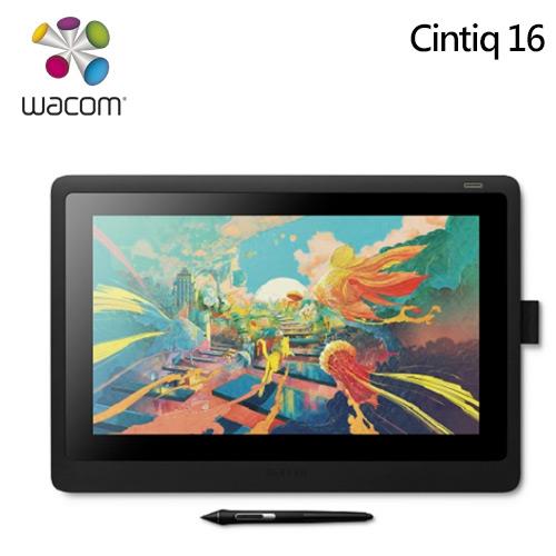 Wacom Cintiq 16 筆式繪圖螢幕 DTK-1660 HDMI原價25900(省4000)
