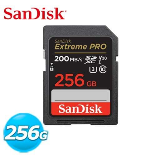 SanDisk Extreme Pro SDHC UHS-II 256GB 記憶卡