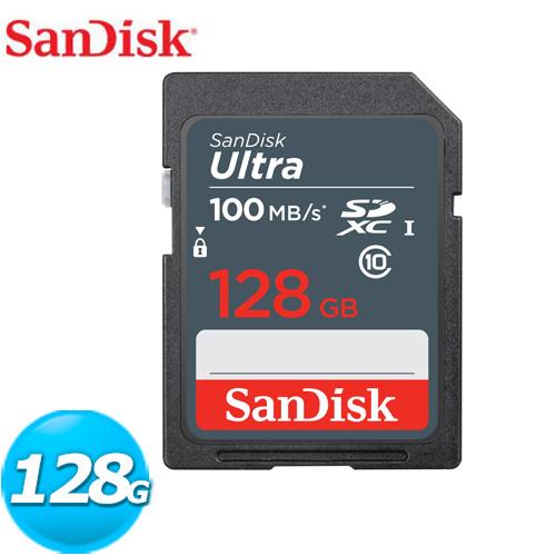 SanDisk Ultra SDXC 128GB 記憶卡 (100MB/s)