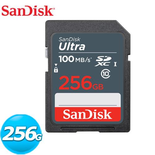 SanDisk Ultra SDXC 256GB 記憶卡 (100MB/s)