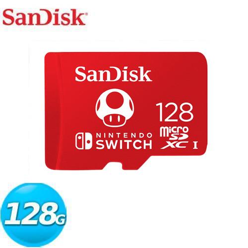 SanDisk Nintendo Cobranded microSDXC 128GB,