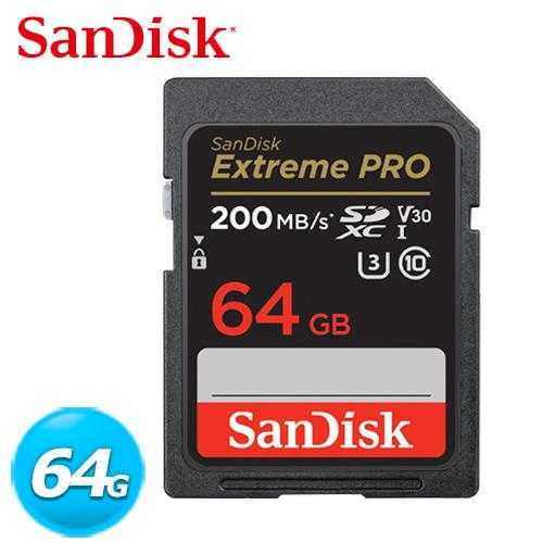 SanDisk Extreme Pro SDXC UHS-I 64GB 記憶卡
