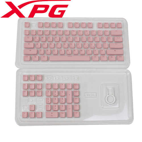 XPG 威剛 ABS 雙色布丁鍵帽中文版(粉)