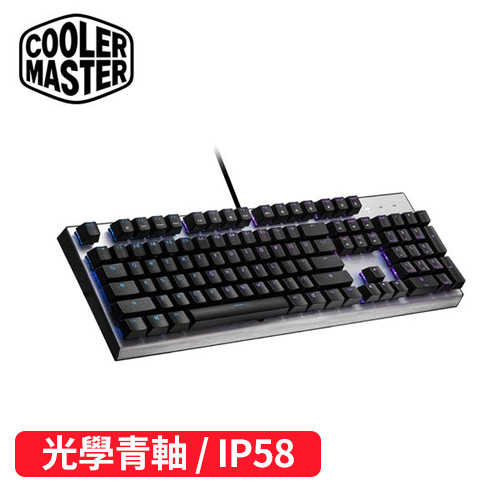 Cooler Master 酷碼 CK351 光學青軸 機械式RGB電競鍵盤中文89折現省200元