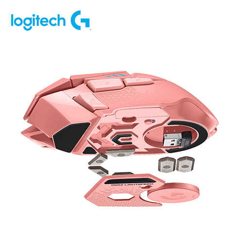 Logitech 羅技 G502 Lightspeed 無線遊戲滑鼠 粉原價3490【現省500】